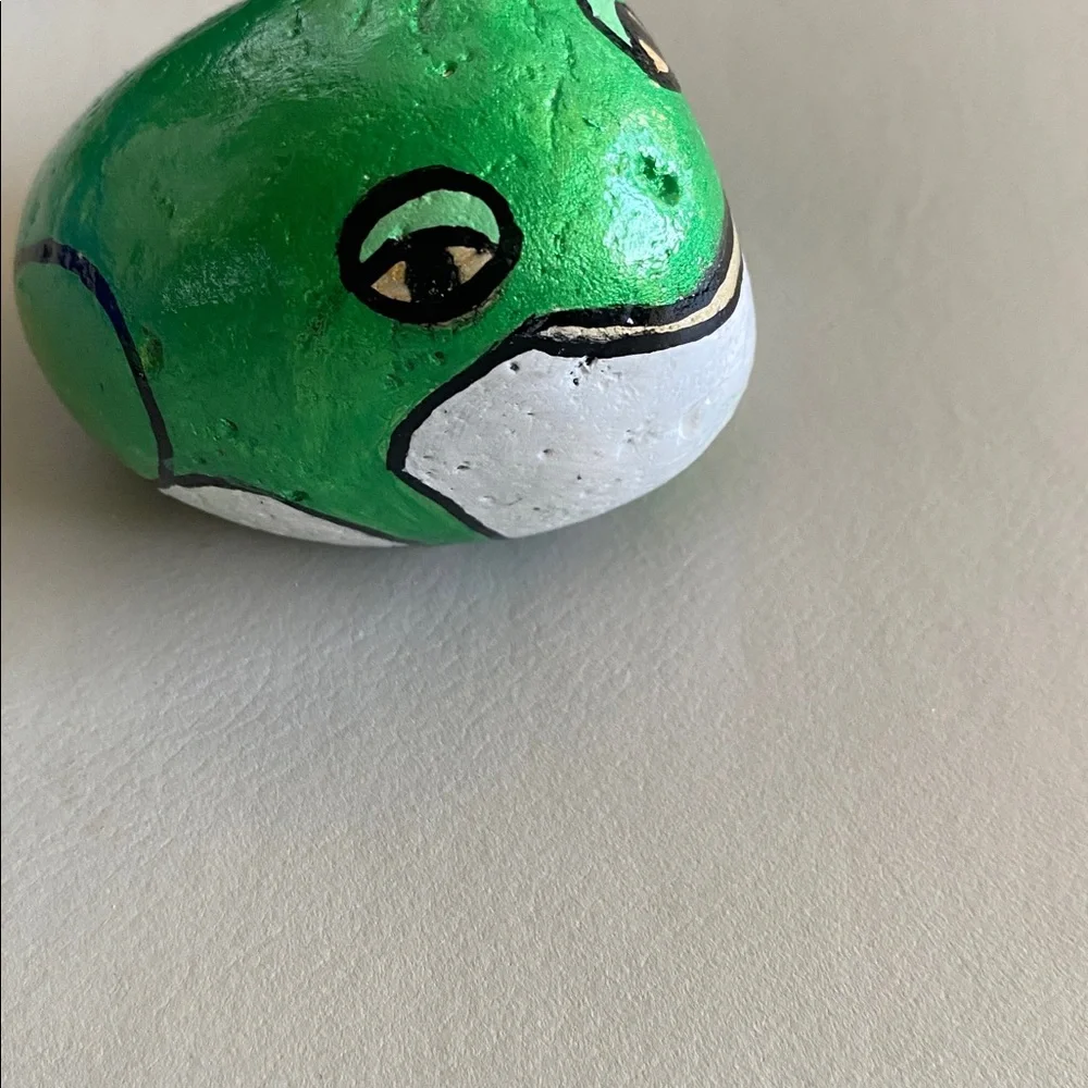 Rock Art Frog 2.75” x3” x1.75”